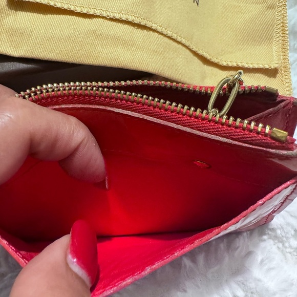 Louis Vuitton Orange Vernis Key Pouch - Picture 5 of 8